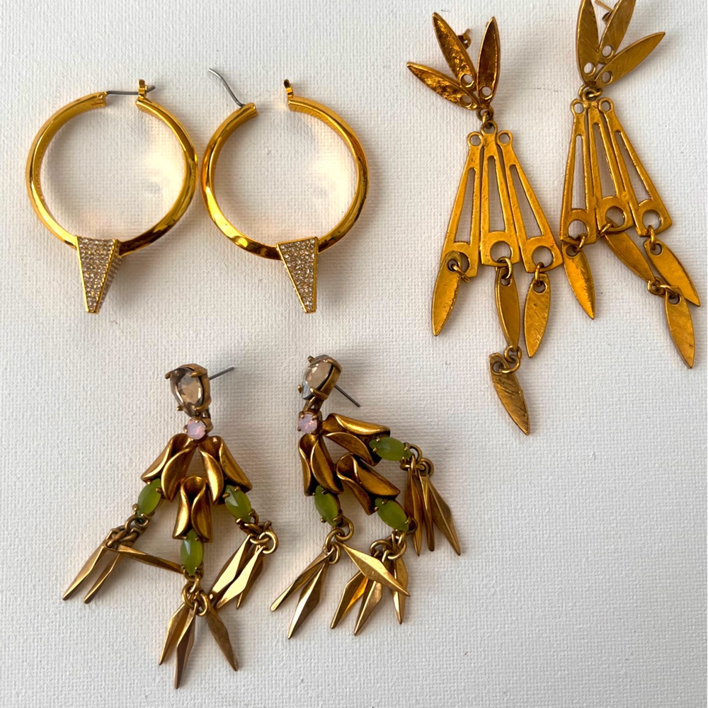 3 Earrings! A fashionista pack ✨❤️